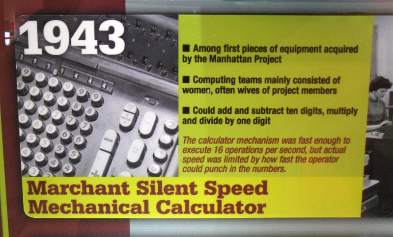 SDC12575.JPG - Marchant and Friden were the two main US builders of electromechanical 4 function calculators.
