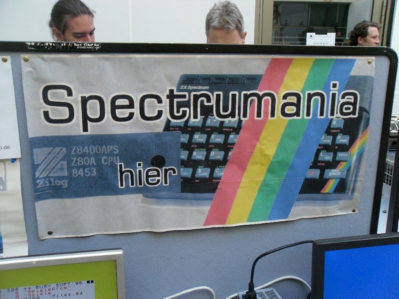 Spectrummania.jpg - The poster of the people who restore vintage Sinclair Spectrum machines.