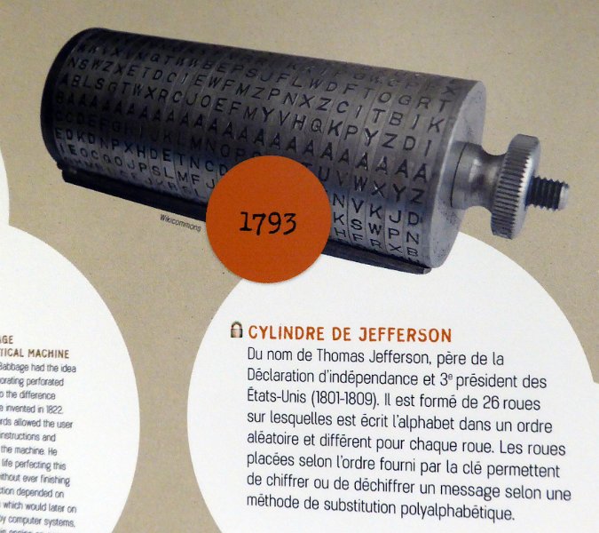 P1030782.JPG - The coding cylinder of polymath president Jefferson.