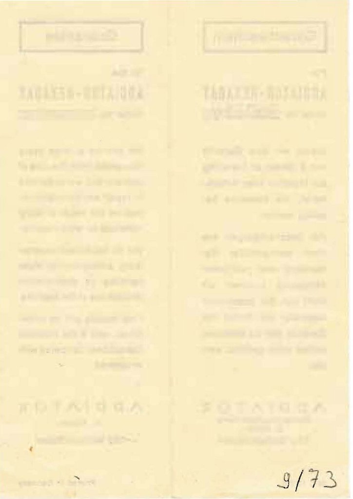 Addiator_Hexadat_infos_Page_5.jpg - Reverse side of the warranty shows that the calculator was sold in September 1973.