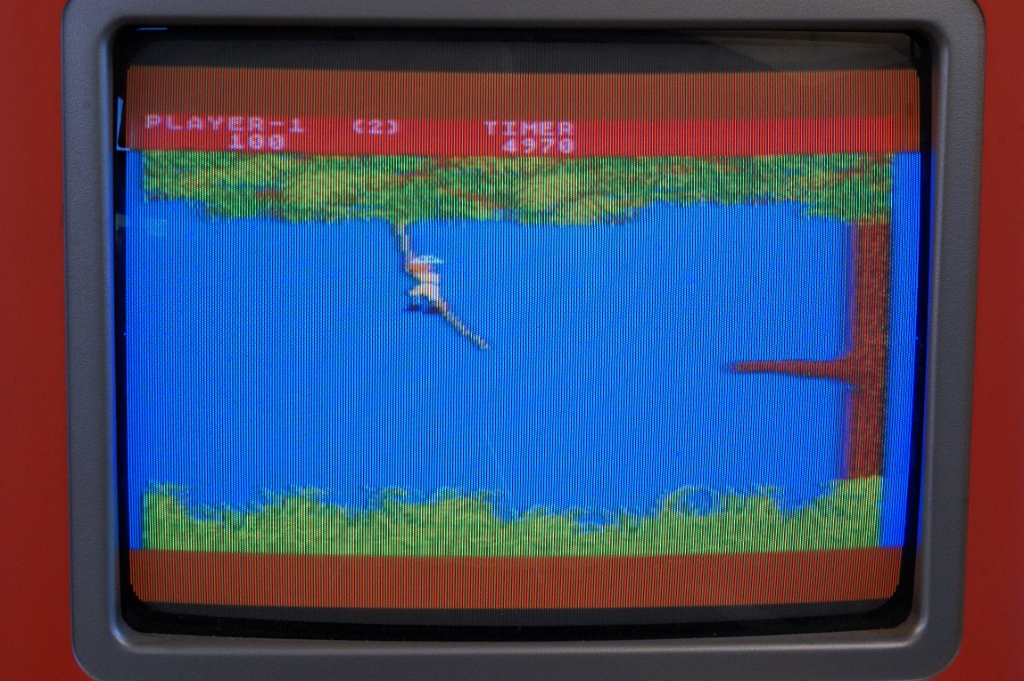 DSC03413.JPG - Screenshot of the well known game, that was found on many different home computers.
