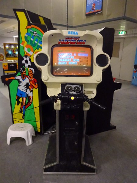 DSC03362.JPG - Sega Hang-On arcade game.