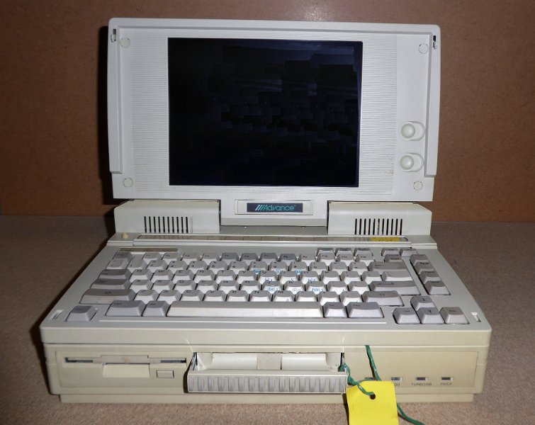 P1030566.JPG - Anonymous "Advance" laptop. 