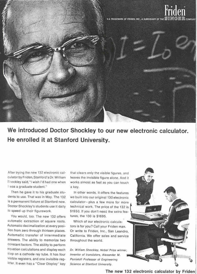 a-fri132-2.jpg - Another publicity for the 132 featuring Dr. William Shockley, co-inventor of the transistor and one of the 1956 physics Nobel price winners.