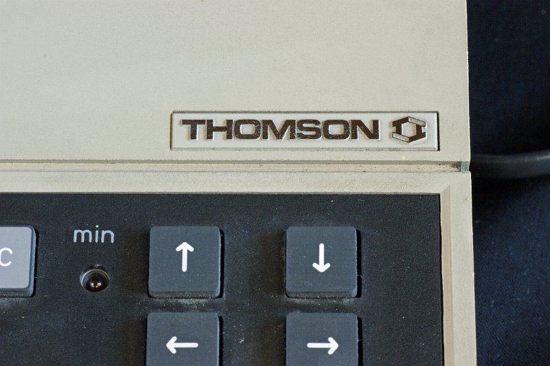 DSC02839.JPG - Thomson label with cursor keys.